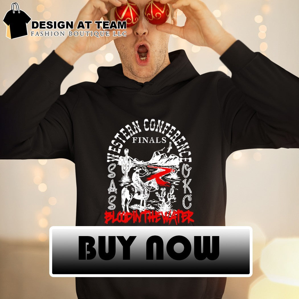 Blood in the Water Western Conference Finals vintage shirt