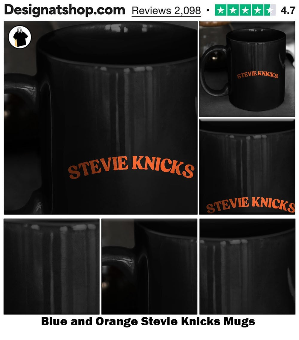 Blue and Orange Stevie Knicks shirt