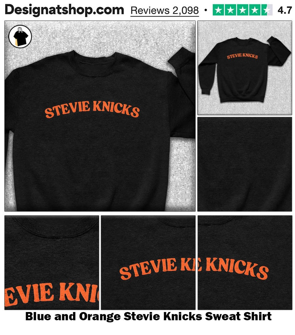 Blue and Orange Stevie Knicks shirt