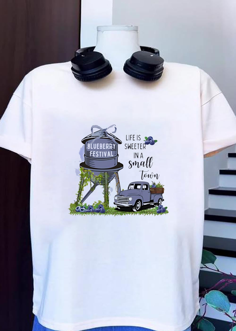 Blueberry Festival Life Is Sweeter in a Small Town T-Shirt