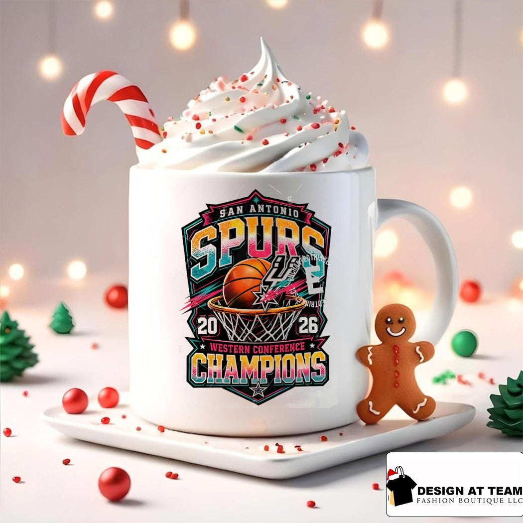 San Antonio Spurs Basketball Western Conference Champions Game Day NBA 2026 shirt