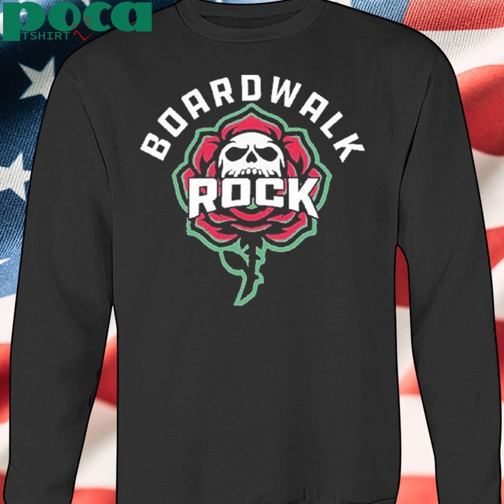 Boardwalk Rock At Ocean City MD On May 17-18 2025 Rose Lineup Skeleton shirt
