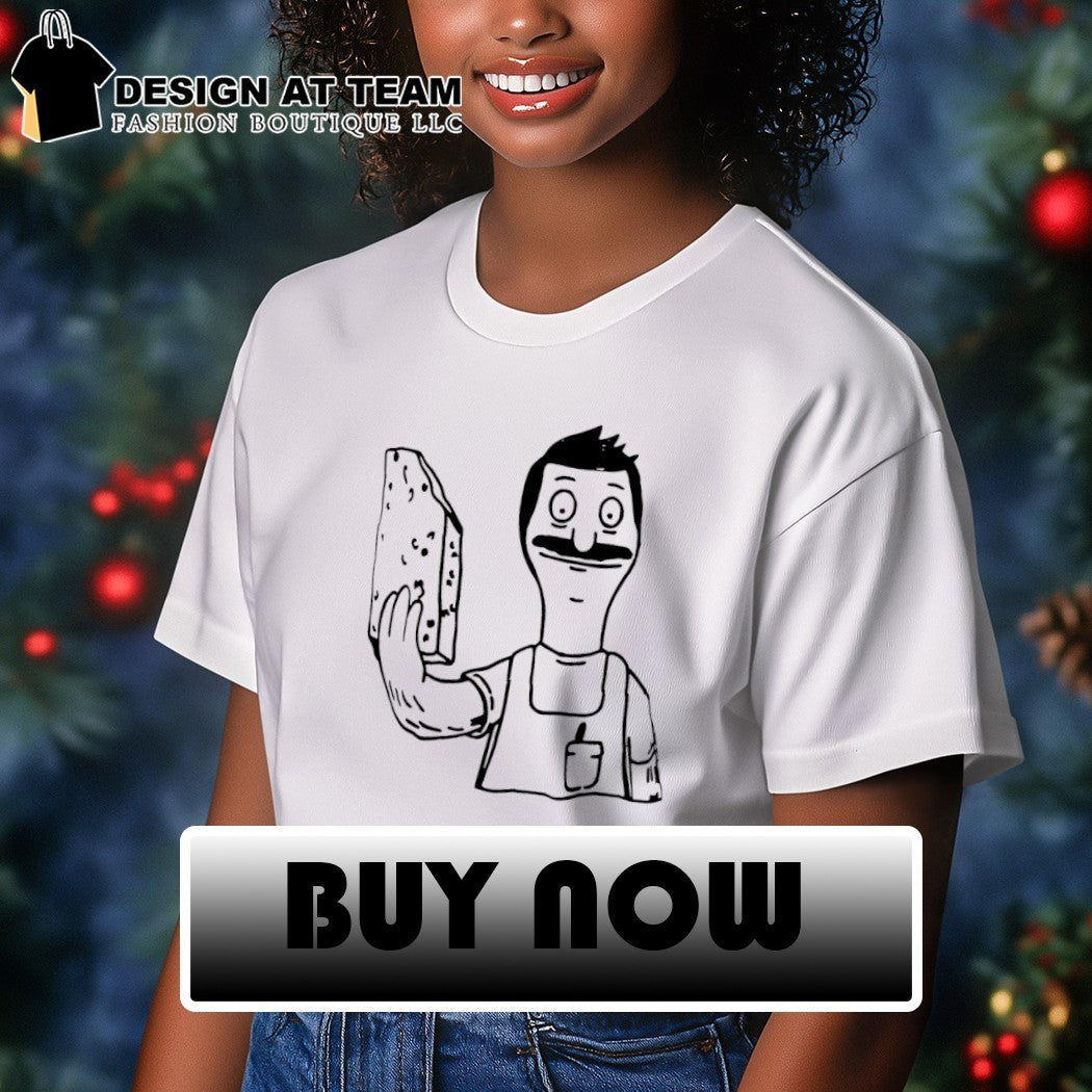 Bob Belcher hold the sponge Bob’s Burgers shirt