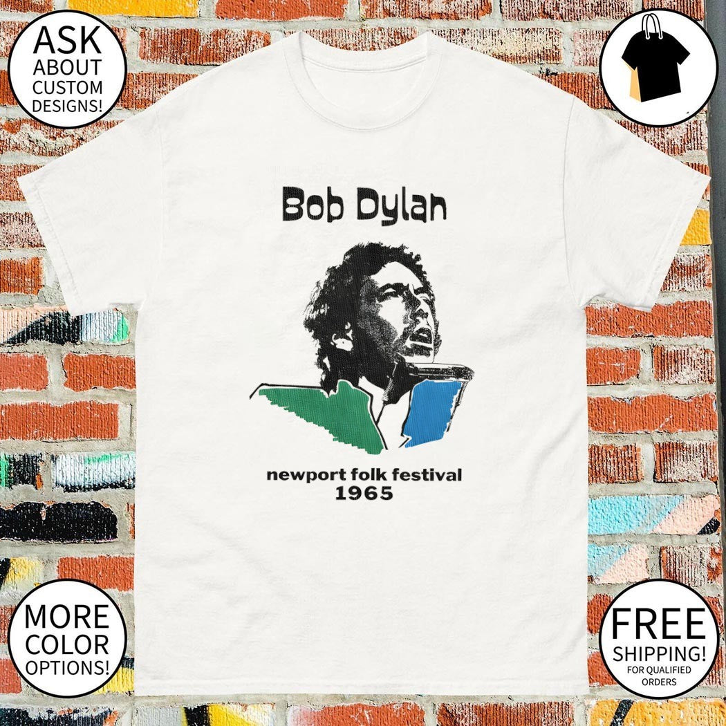 Bob Dylan Newport Folk Festival 1965 shirt