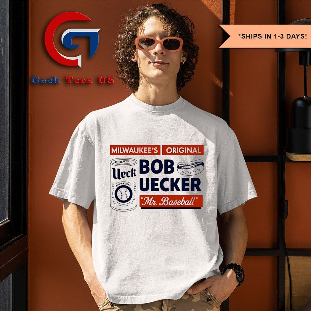 Bob Uecker Milwaukee Brewers Mr Baseball 2025 shirt