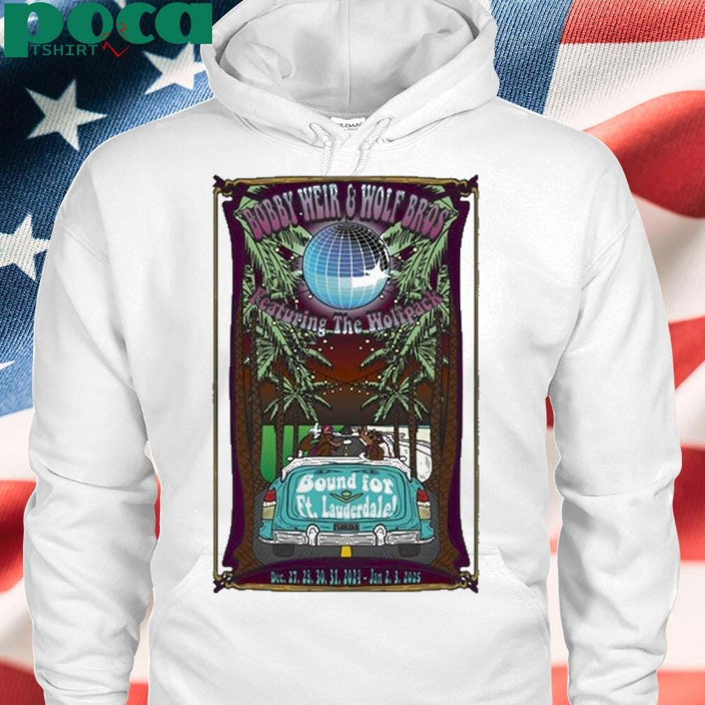 Bobby Weir And Wolf Bros NYE Shows In Ft Lauderdale FL Dec 27-31 And Jan 2-3 2025 Shirt