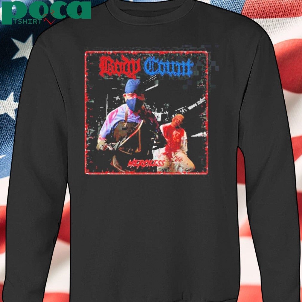 Body Count Merciless Album Cover shirt