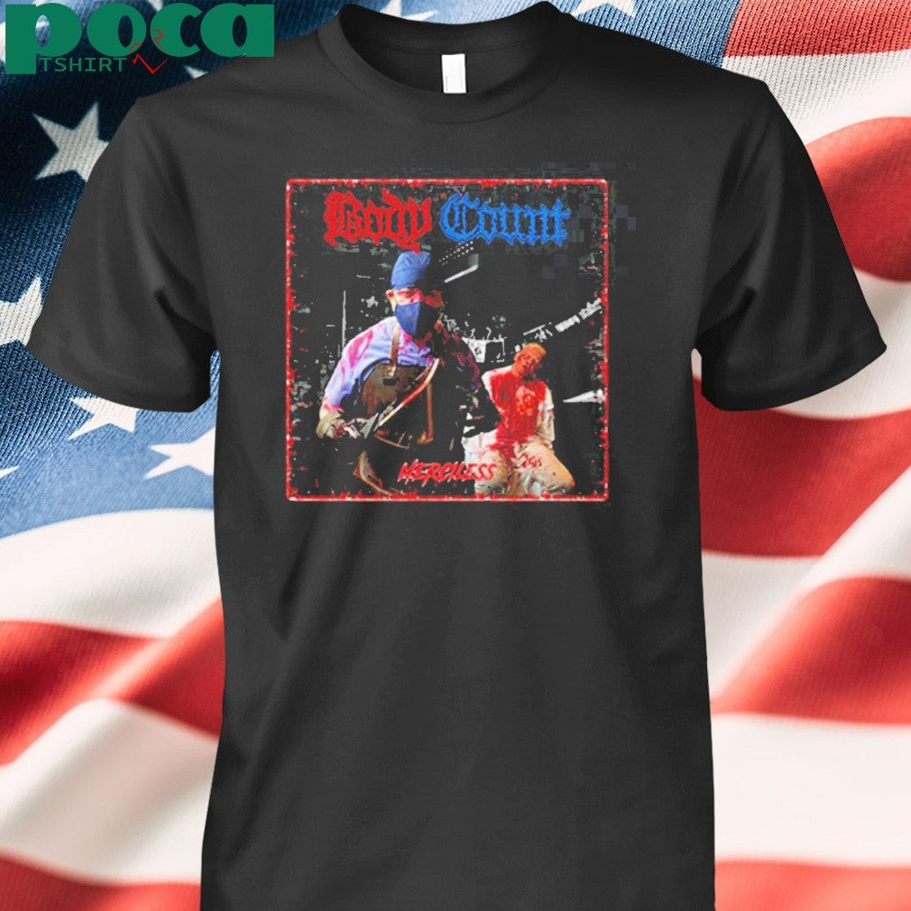 Body Count Merciless Album Cover shirt