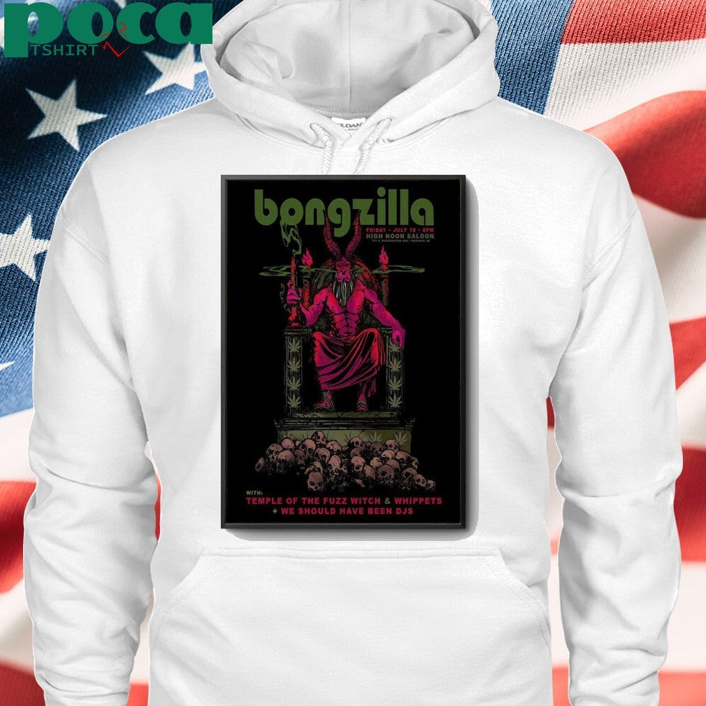Bongzilla Jul 18 2025 Madison WI Poster shirt