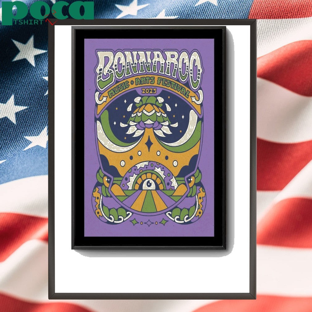Bonnaroo Music & Arts Festival 2025 Poster shirt