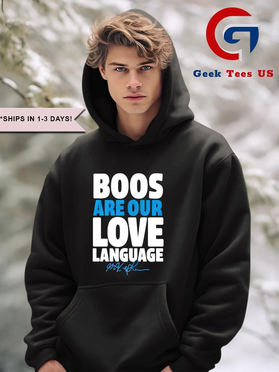 Boos are our love language Max Kepler Philadelphia Phillies MLB signature shirt