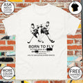 Born To Fly Philadelphia Hockey Bootleg Style shirt
