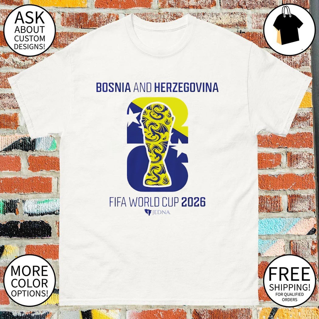 Bosnia Herzegovina World Cup 2026 Trophy shirt