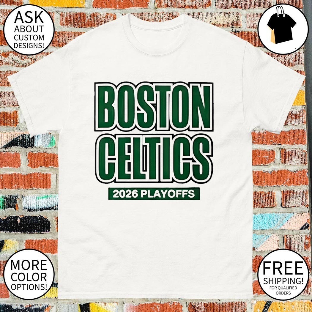 Boston Celtics Basketball 2026 Playoffs NBA shirt