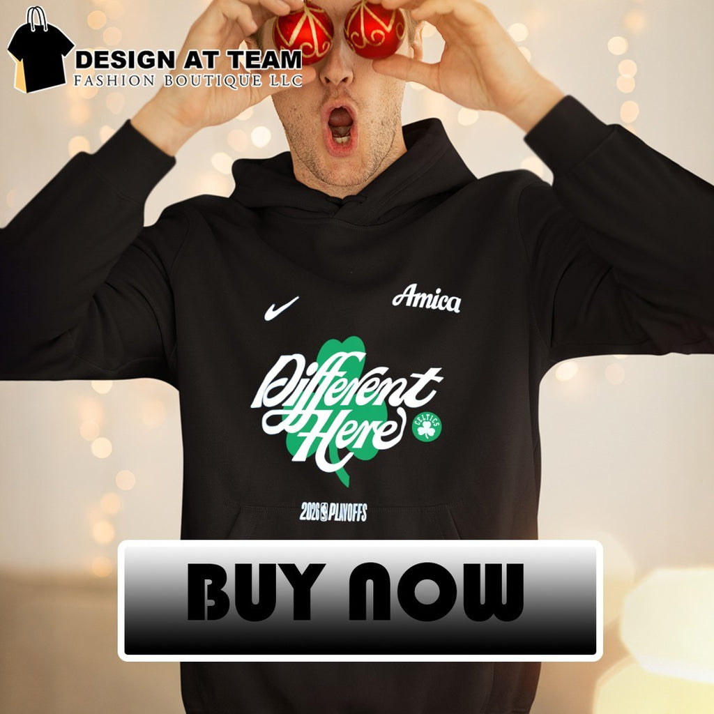 Boston Celtics Different Here 2026 Playoffs NBA Amica shirt