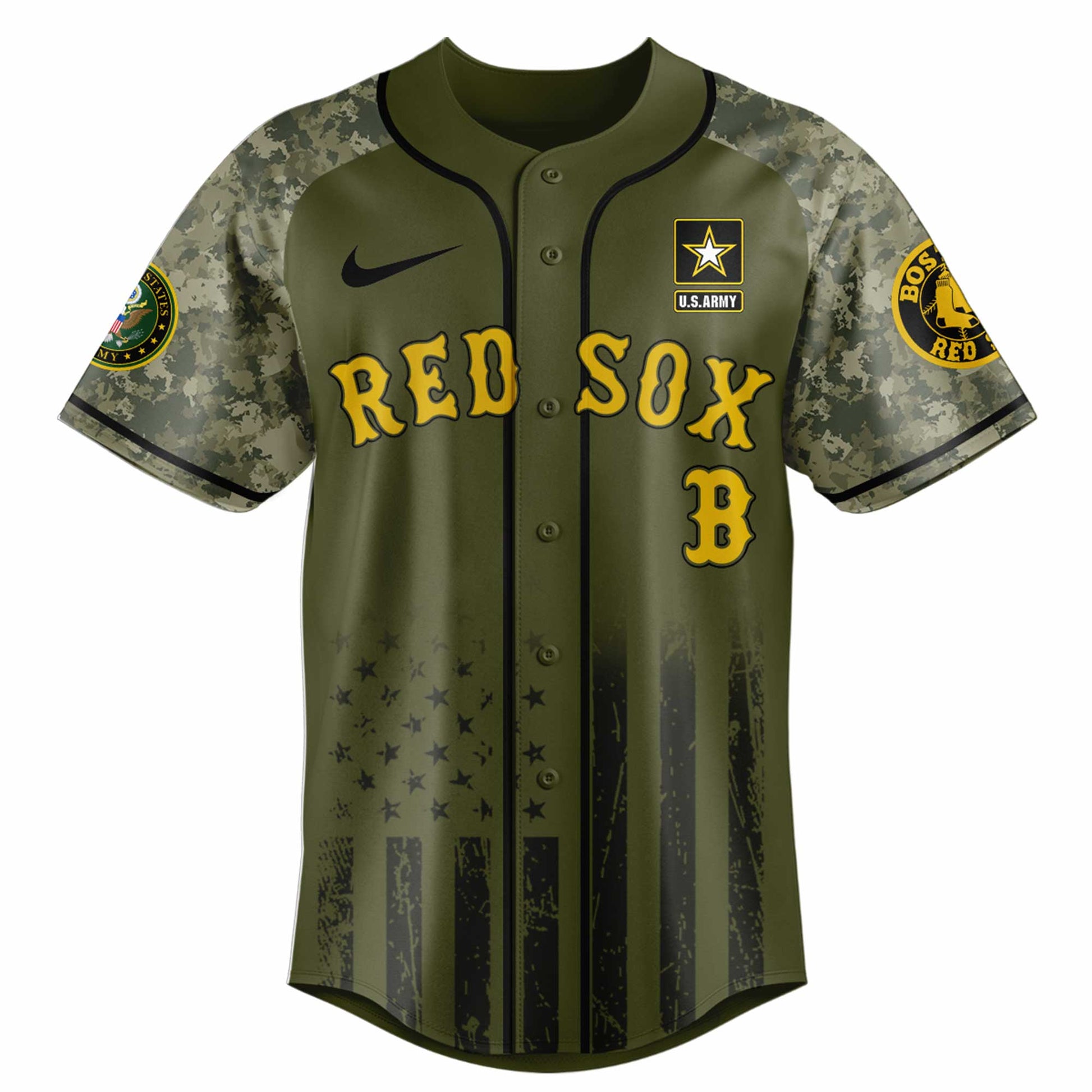 Boston Red Sox MLB 250 U.S. Army Jersey