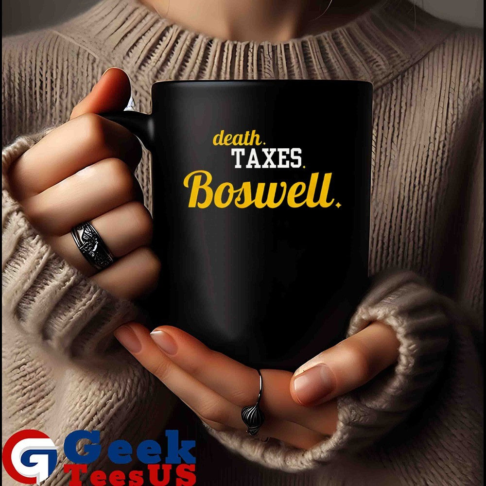 Boswell Guaran Pittsburgh Football Death Taxes Boswell shirt