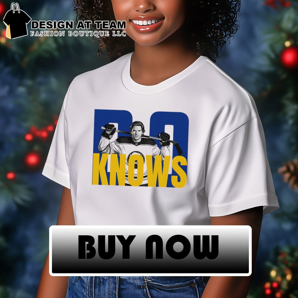 Bowen Byram Bo Knows Buffalo Sabres NHL Hockey 2026 shirt