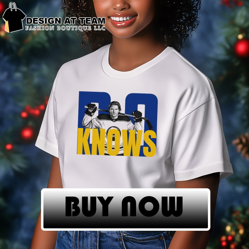 Bowen Byram Bo Knows Buffalo Sabres NHL Hockey 2026 shirt