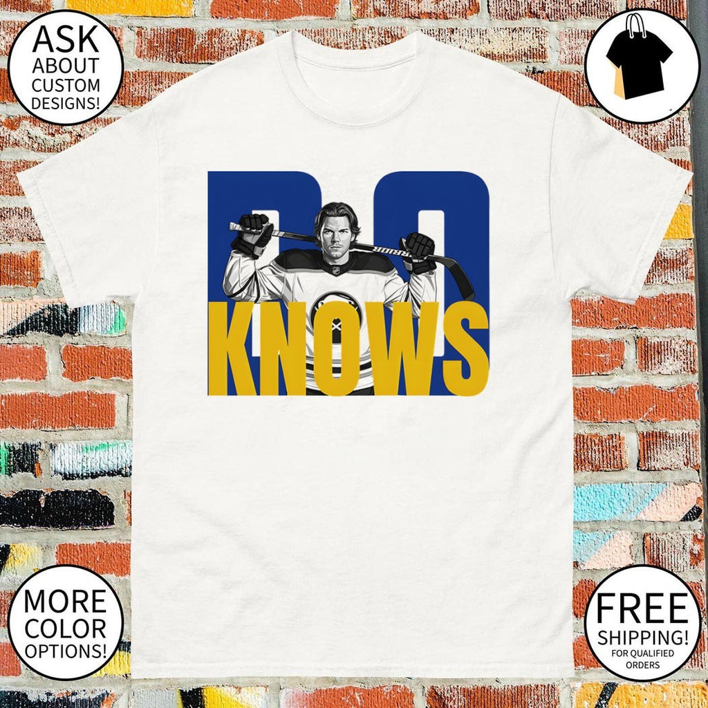 Bowen Byram Bo Knows Buffalo Sabres NHL Hockey 2026 shirt