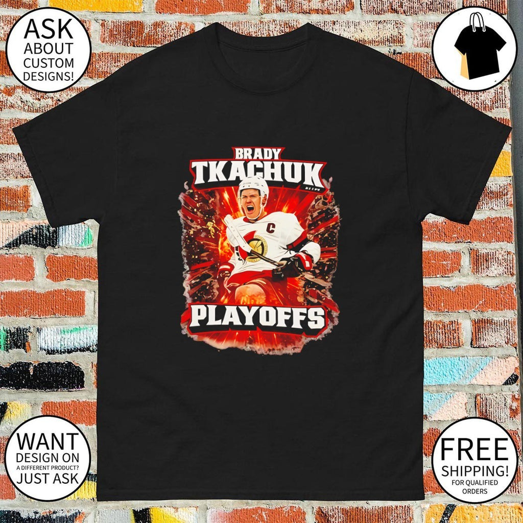 Brady Tkachuk Ottawa Senators NHL Hockey Playoffs 2026 shirt