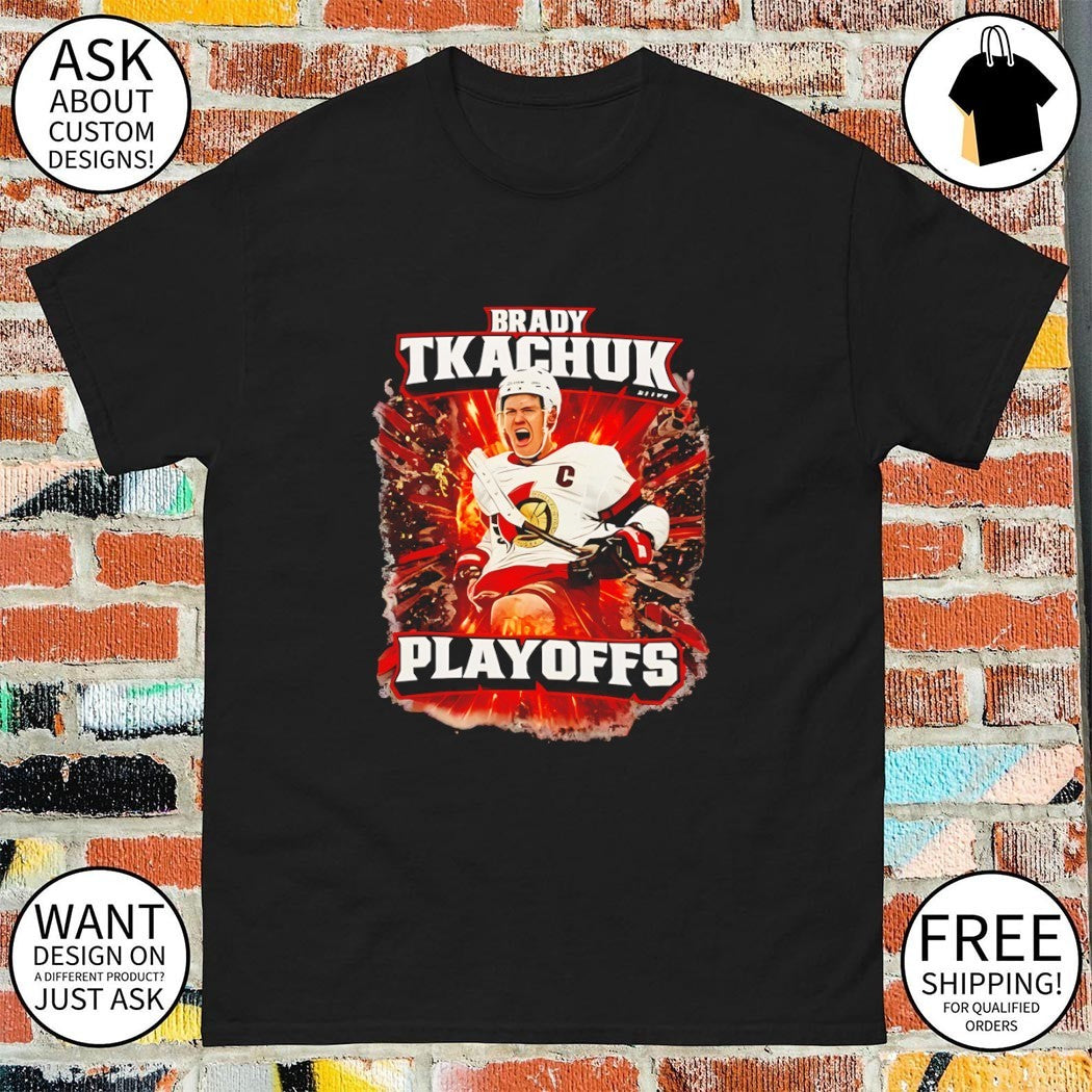 Brady Tkachuk Ottawa Senators NHL Hockey Playoffs 2026 shirt