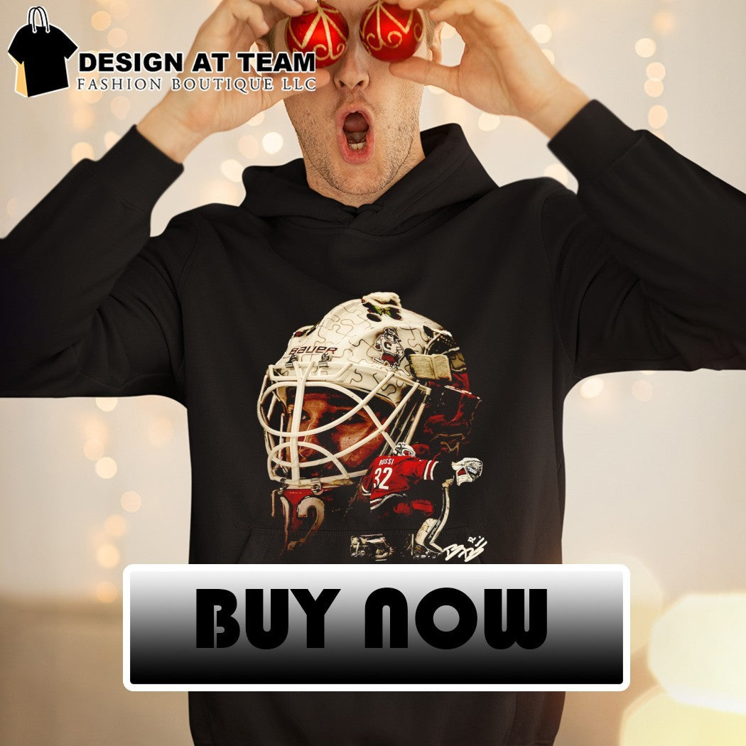 Brandon Bussi Carolina Hurricanes Hockey NHL 2026 Player Ice skater shirt
