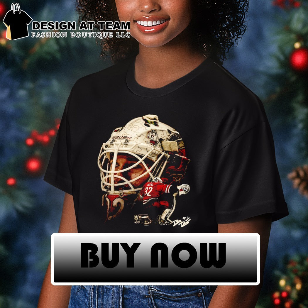 Brandon Bussi Carolina Hurricanes Hockey NHL 2026 Player Ice skater shirt
