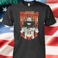 Brantley Gilbert Frame Tattoos Bleach Wash Shirt