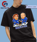 Brayden Point and Nikita Kucherov Bolts On Ice Hockey caricatures shirt