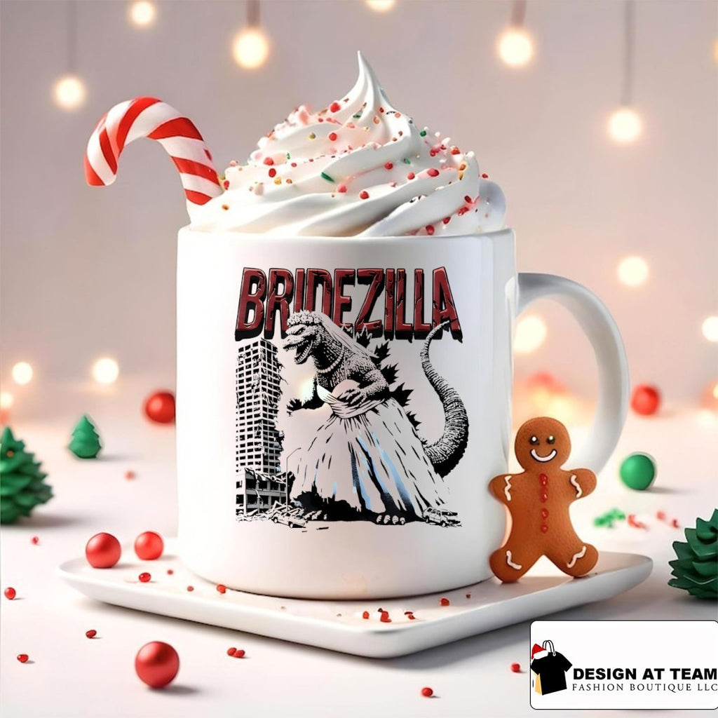 Bridezilla Gozilla Funny Wedding shirt