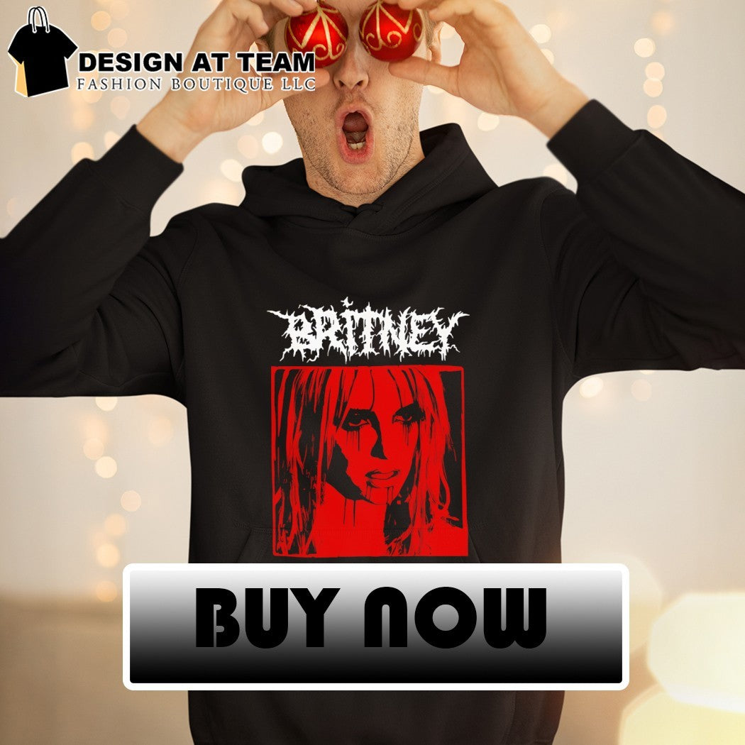 Britney Black metal vintage shirt