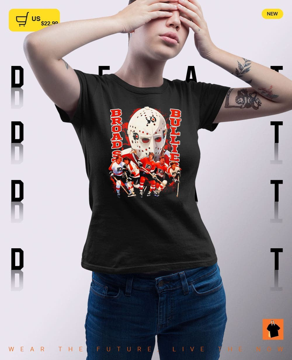 Broad Street Bullies Philadelphia Flyers Vintage Hockey NHL Graphic shirt