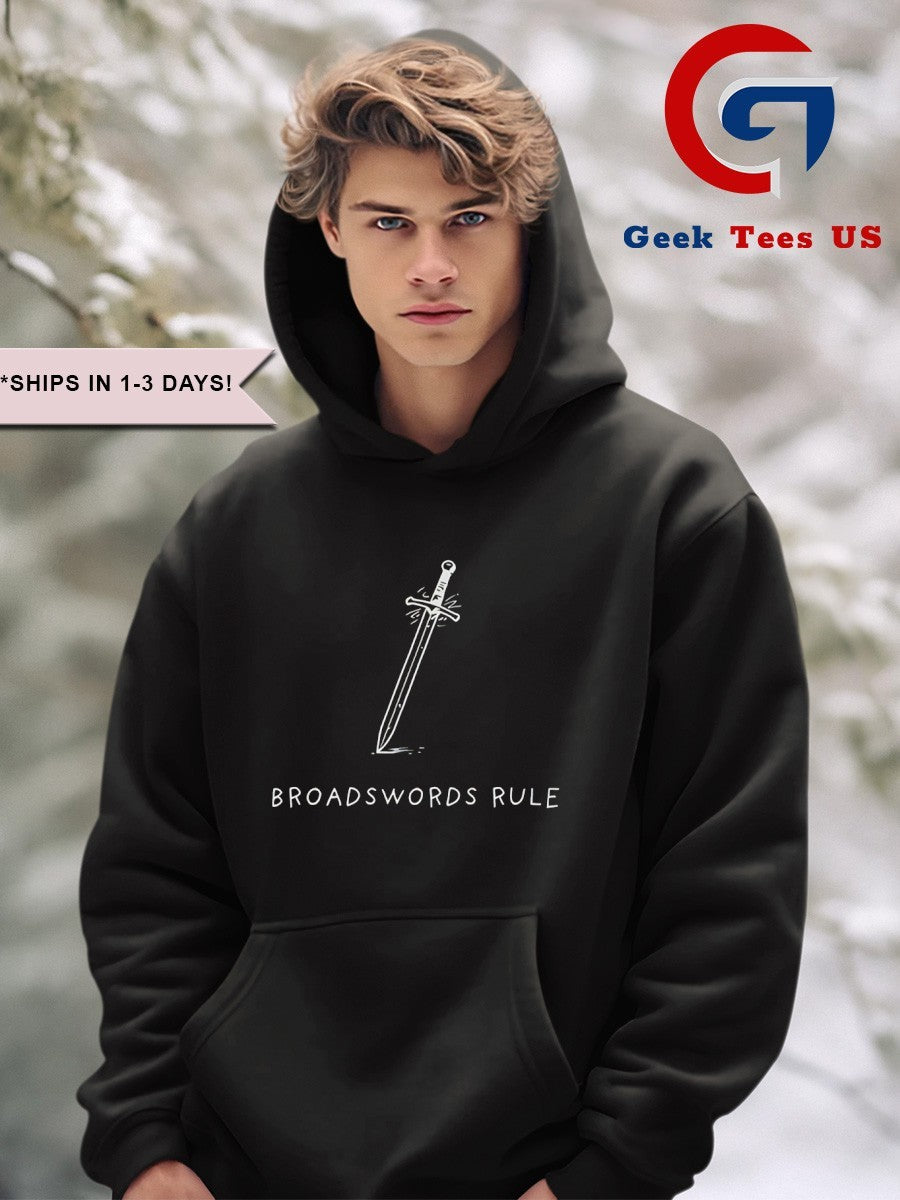 Broadswords rule sword shirt