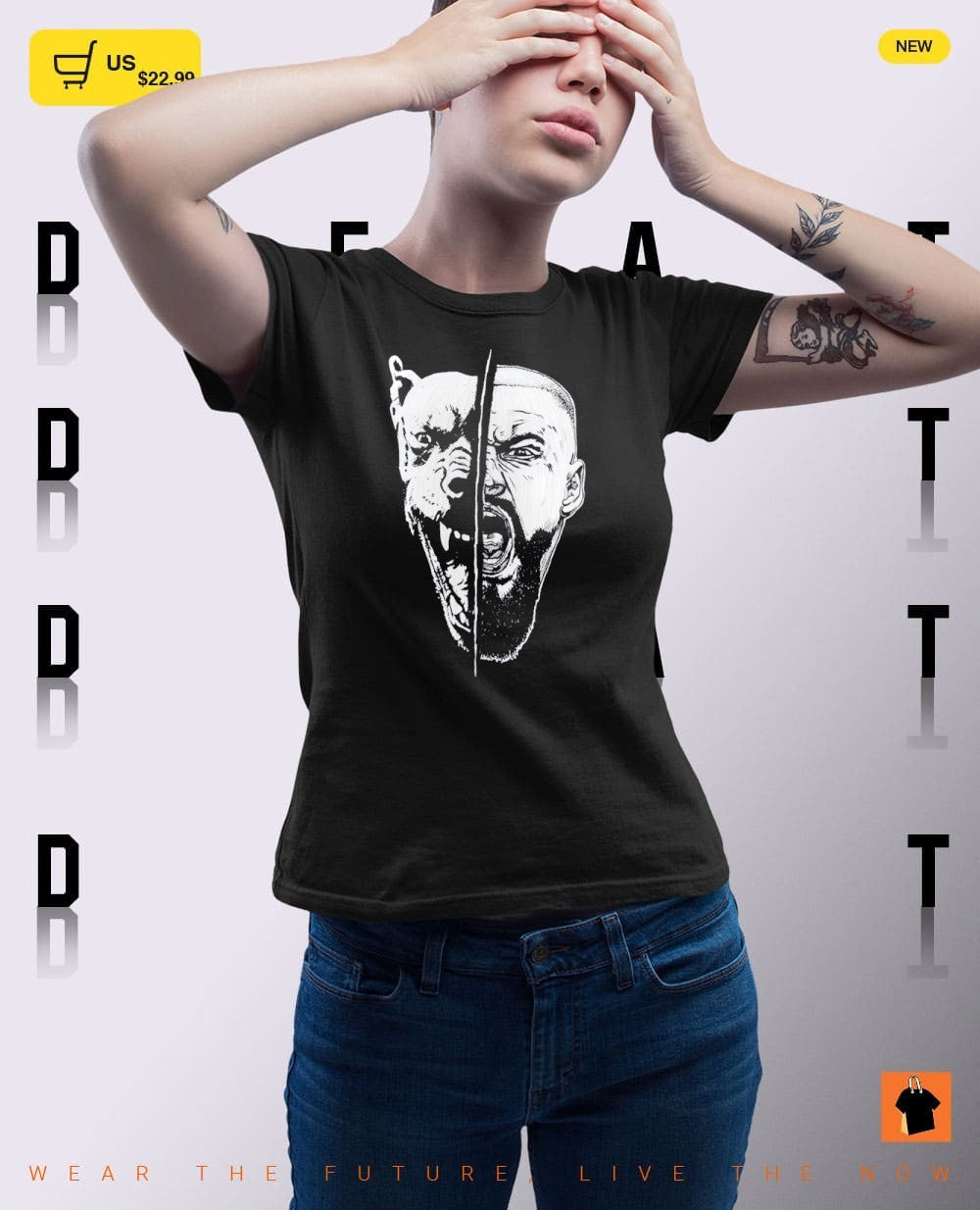 Bron Breakker half man half dog shirt