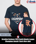 Brooklyn Cyclones 2025 South Atlantic League Champions Amazin’ Starts Here shirt