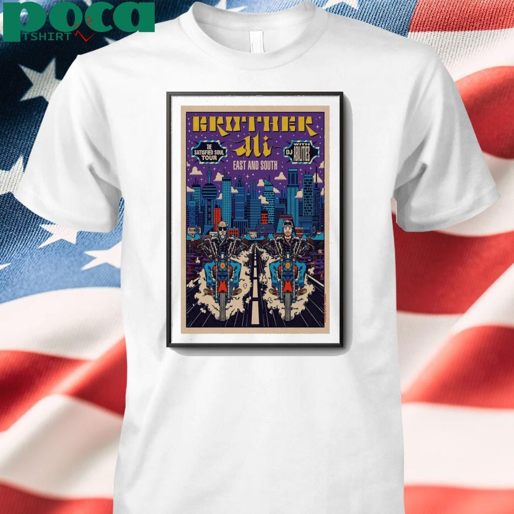 Brother Ali Eastern & Southern Shows Tour Poster shirt