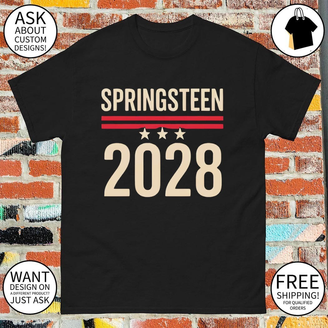 Bruce Springsteen 2028 USA shirt