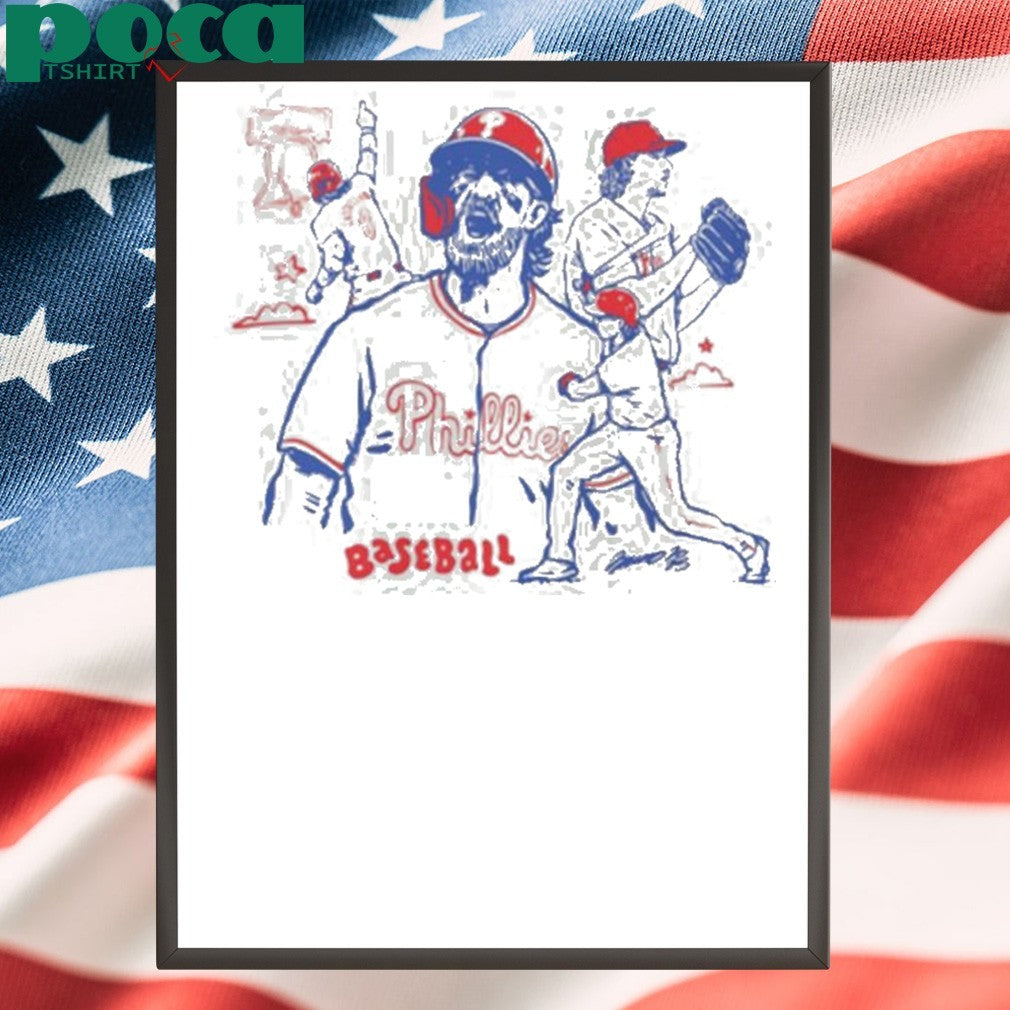 Brustina Phillies Baseball Shop PA shirt