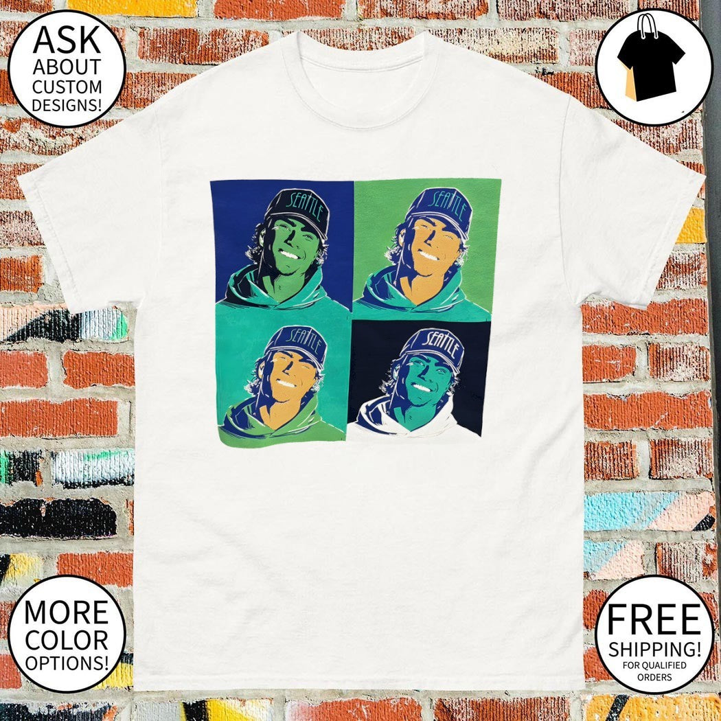 Bryan Woo Seattle Mariners Baseball Player graphic vintage shirt