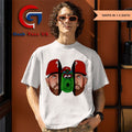 Bryce Harper split face Phillie Phanatic shirt