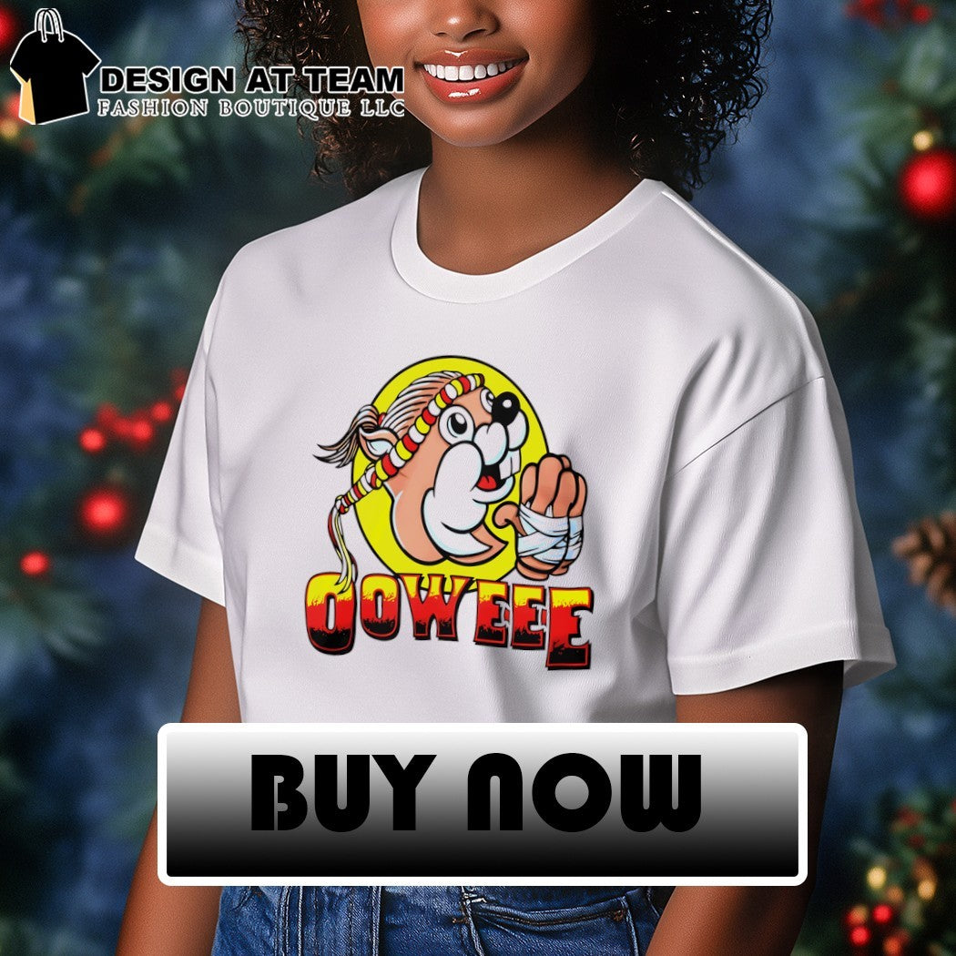 Buc Ees Muay Thai Ooweee parody logo shirt