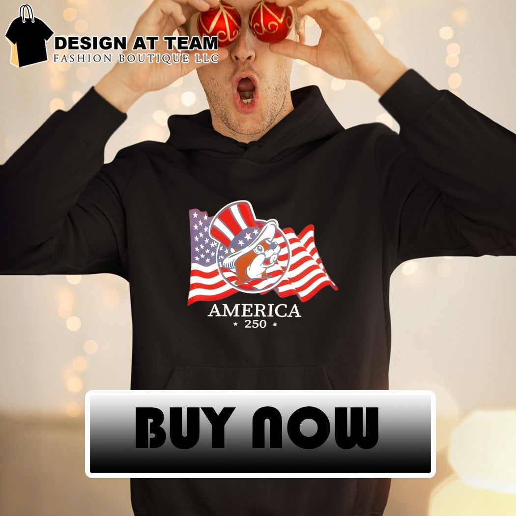 Buc-ee’s America 250 years USA flag shirt