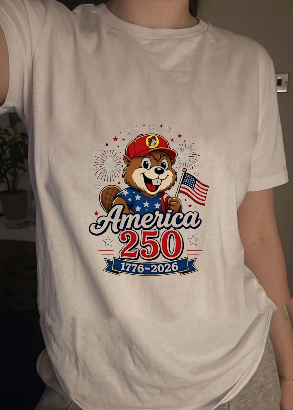 Buc-ee’s Patriotic America 250 Celebration 1776-2026 USA T-Shirt