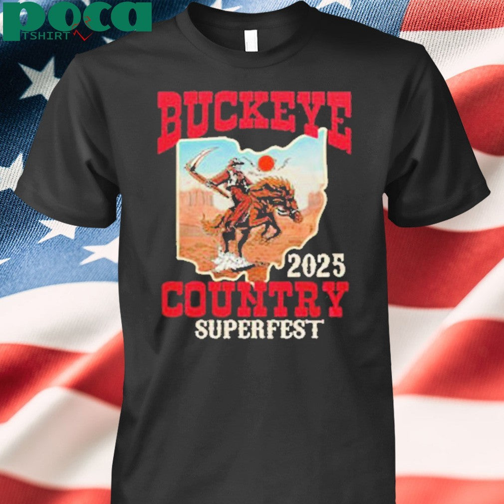 Buckeye Country 2025 Super Fest Special Edition Shirt