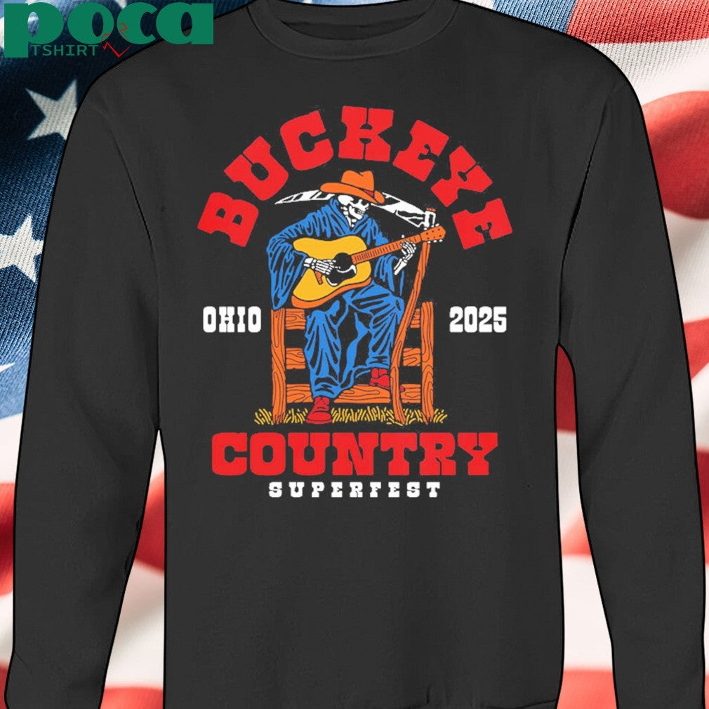 Buckeye Country Superfest 2025 At Ohio Stadium In Columbus Ohio On June 21 2025 shirt