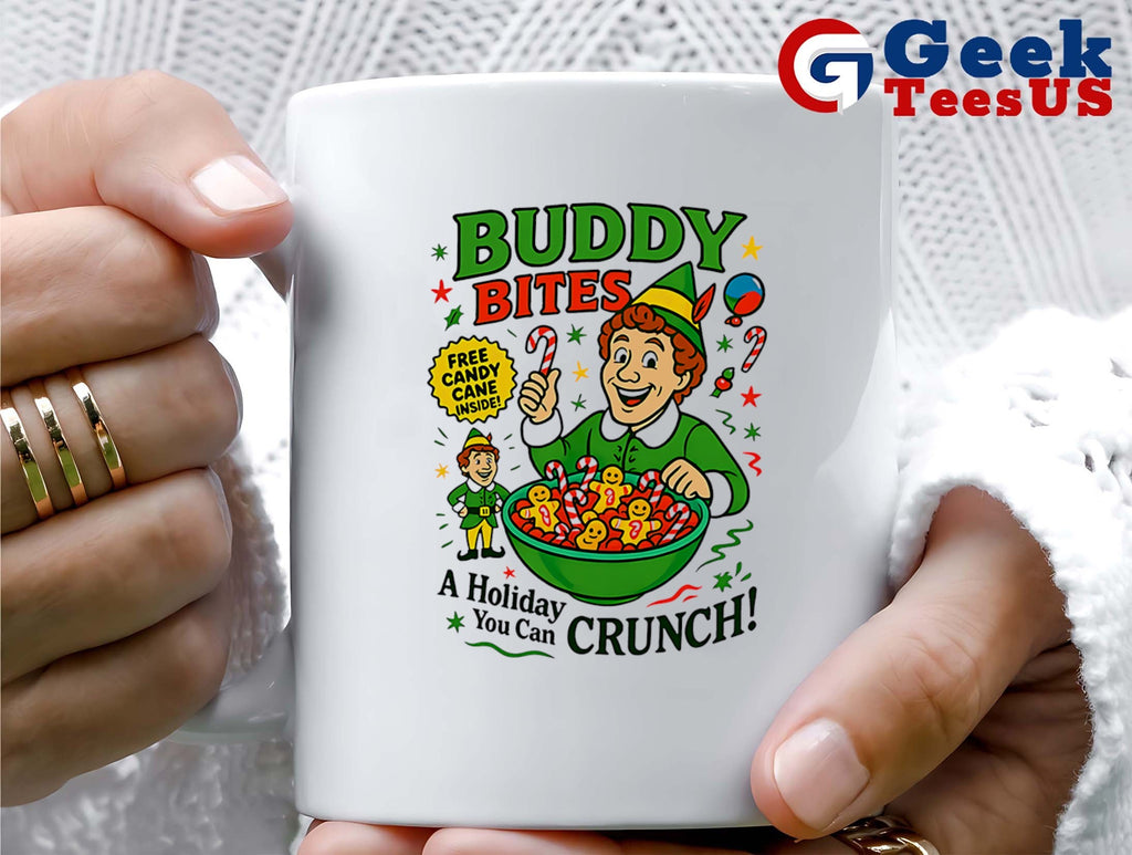 Buddy Bites Buddy The Elf Christmas 2025 shirt