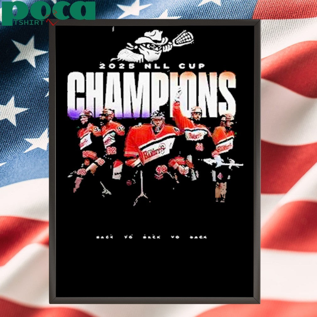Buffalo Bandits 2025 Nll Cup Champions Shirt