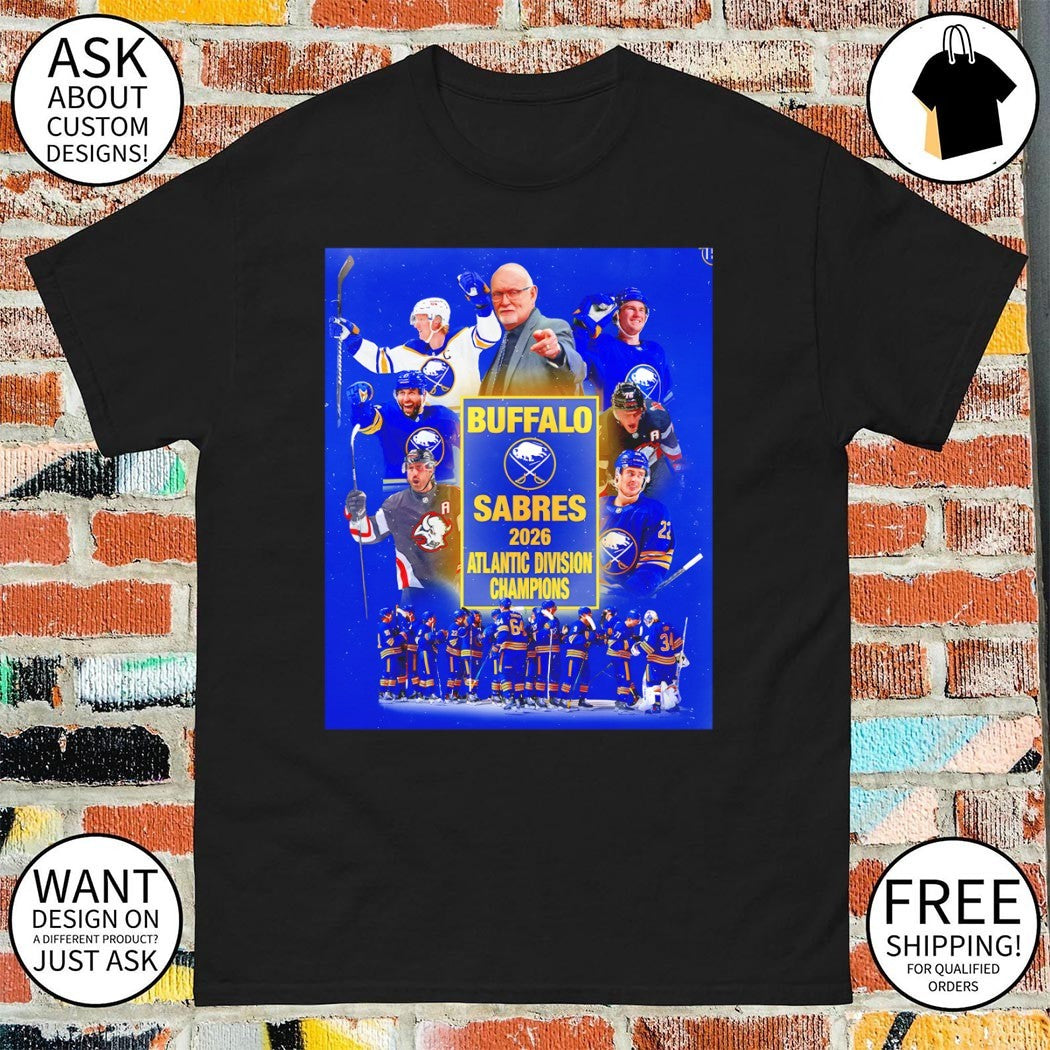 Buffalo Sabres Hockey Atlantic Division Champions 2026 All Team shirt