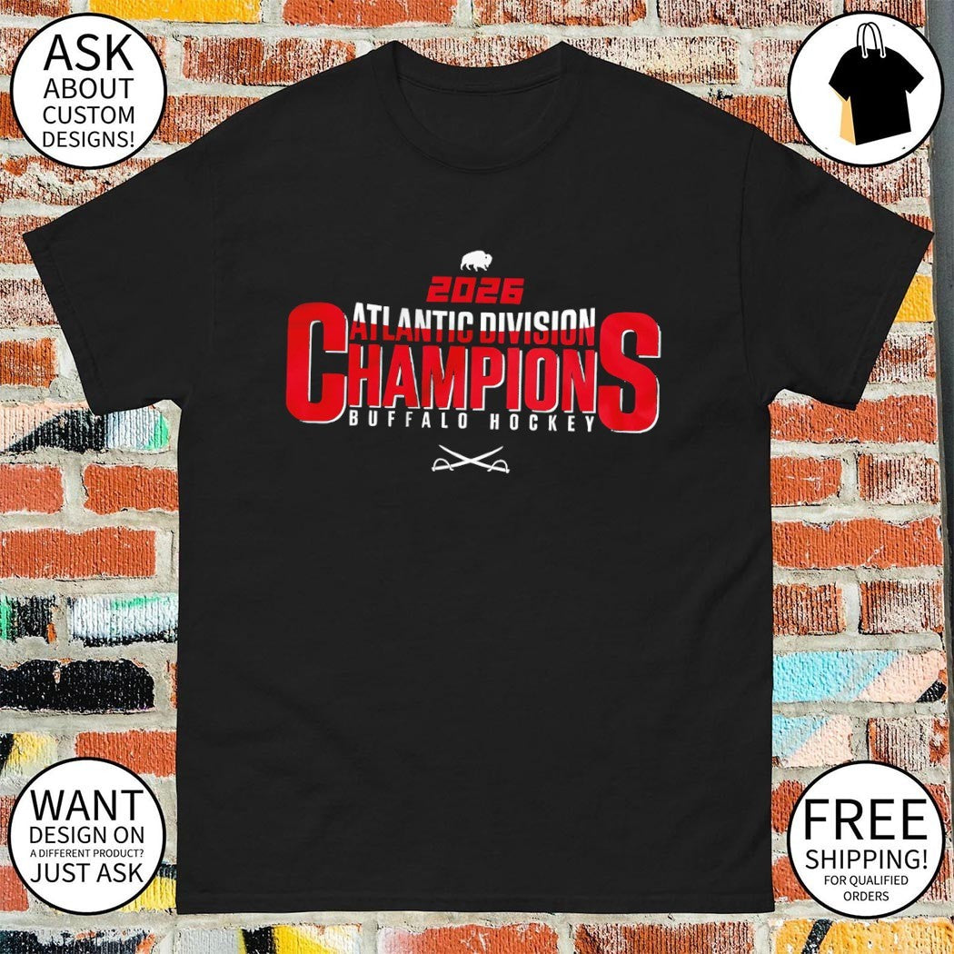 Buffalo Sabres Hockey Atlantic Division Champions 2026 NHL logo shirt